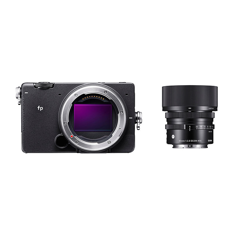 SIGMA fp Vollformat Systemkamera + Sigma Contemporary 2,8/45 mm DG 