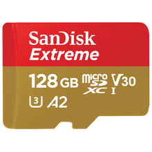  SanDisk Extreme 128GB micro SDXC 190MB/s +SD Adapter