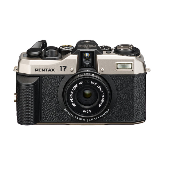 Pentax 17 Dark Silver Analoge Kamera