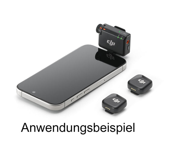 DJI MIC Mini (2 TX + 1 RX+Charging Case) 2 Sender+1 Empfänger