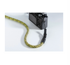 Hama Kameragurt Braid 120 Schwarz / Gelb