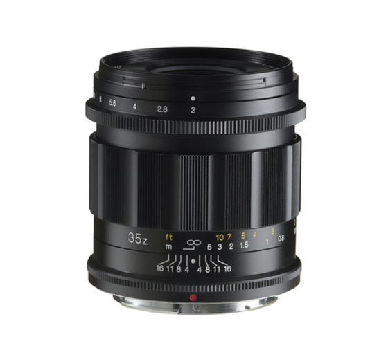 Voigtländer APO-Lanthar 2,0/35mm II Nik. Z-Mount, asphärisch, schwarz, Objektiv