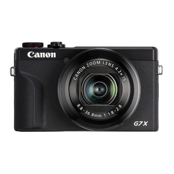 Canon PowerShot G7X Mark III