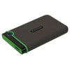 Transcend Slim StoreJet 25M3S 2TB grau grün externe 2,5 HDD Festplatte