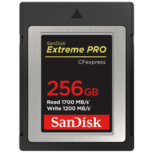  SanDisk Extreme PRO CFexpress Karte 256 GB Type B, 1700/1200 MB/s