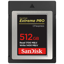  SanDisk Extreme PRO CFexpress Karte 512 GB Type B, 1700/1200 MB/s