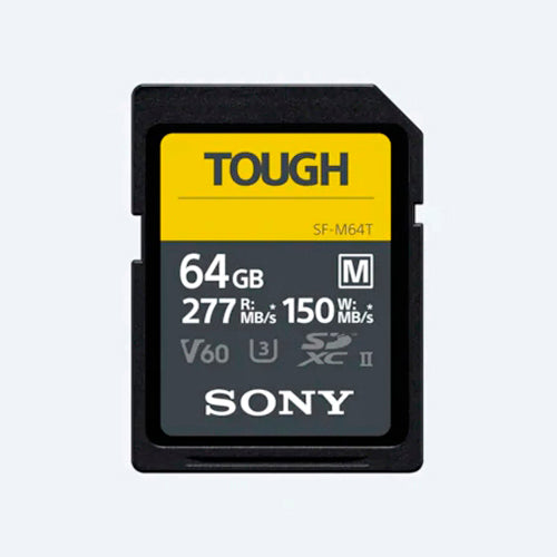 Sony 64 GB SDCX Karte UHS-II U3 V60 TOUGH 277/150 MB/s