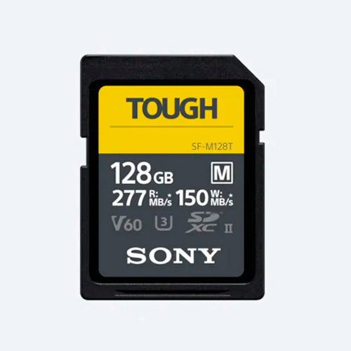 Sony 128 GB SDCX Karte UHS-II U3 V60 TOUGH 277/150 MB/s
