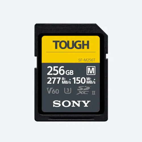 Sony 256 GB SDCX Karte UHS-II U3 V60 TOUGH 277/150 MB/s