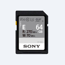  Sony 64 GB SDXC-Karte Class10 UHS-II U3 V30 270/70 MB/s