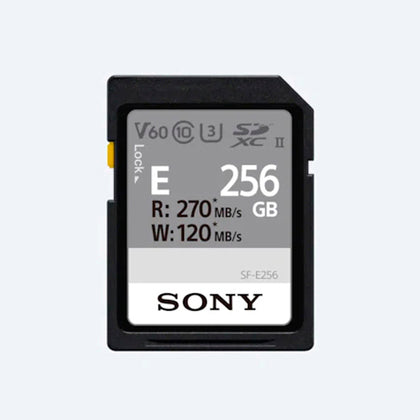 Sony 256 GB SDXC-Karte Class10 UHS-II U3 V60 270/120 MB/s