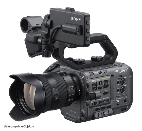 Sony Cinema Line FX6 (ILME-FX6V) Camcorder mit E-Mount System - Foto Franz GmbH