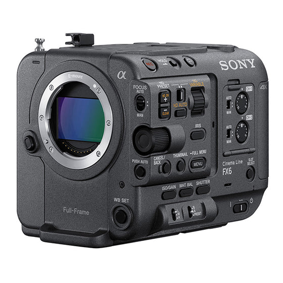 Sony Cinema Line FX6 (ILME-FX6V) Camcorder mit E-Mount System