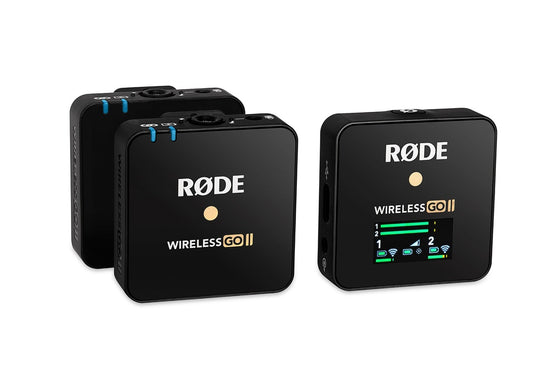 Rode Wireless GO II digitales 2-Kanal Drahtlos Mikrofonsystem