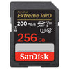 SanDisk Extreme Pro Class 10 U3 SDXC 256GB Speicherkarte (UHS-I, bis zu 200MB/s lesen)