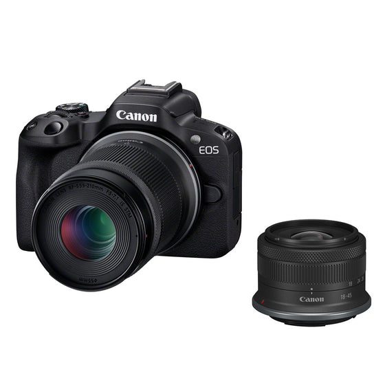 Canon EOS R50 + RF-S 18-45mm IS STM + 55-210mm IS STM