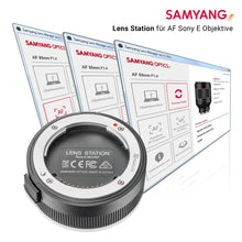  Samyang Lens Station für AF Sony E Objektive