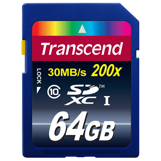 Transcend 64 GB SDHC-Karte Class10