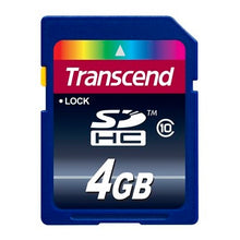  Transcend 4 GB SDHC-Karte Class10