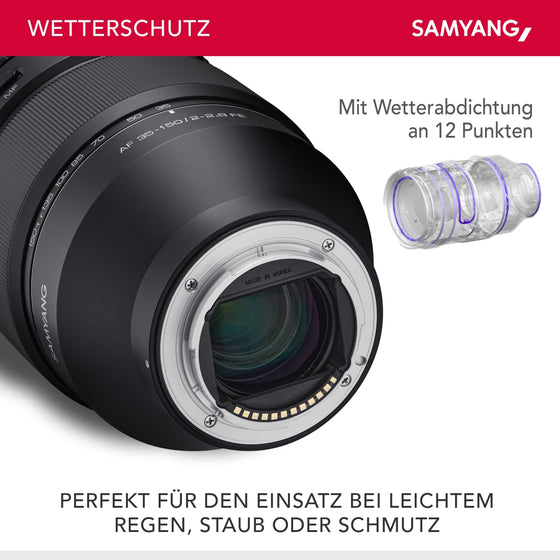 Samyang AF 35-150mm F2.0-2.8 FE für Sony E