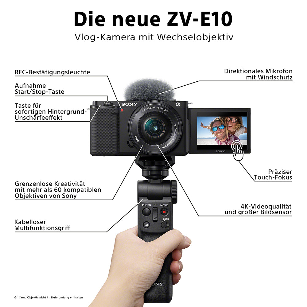 Sony Alpha ZV-E10 Body schwarz | Foto Franz GmbH