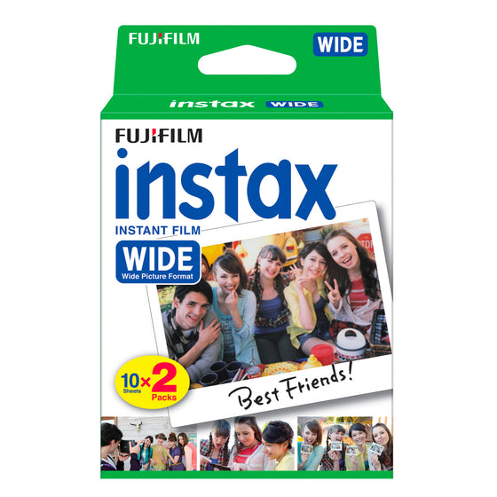 Fujifilm Instax WIDE Sofortbildfilm (2x10 Aufnahmen)