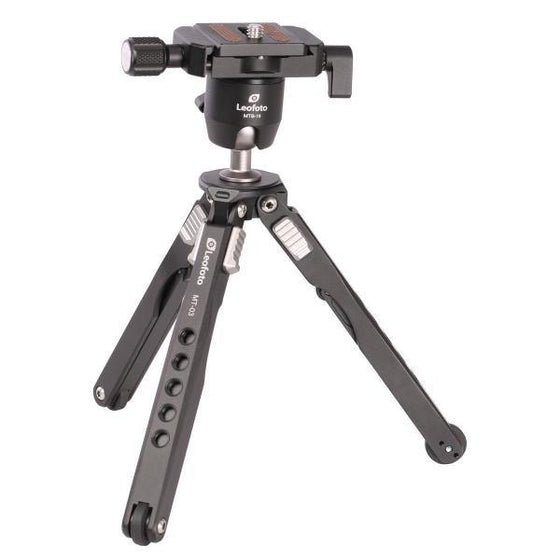Leofoto MT-03 Mini-Stativ mit MTB-19 Kugelkopf - Foto Franz GmbH
