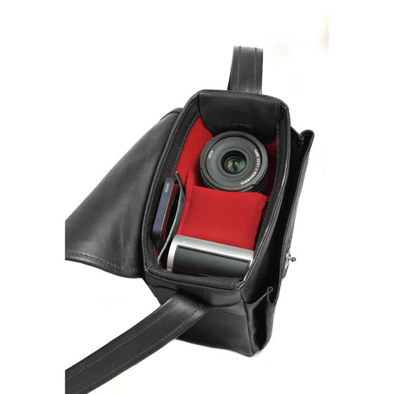 Oberwerth Ledertasche Frankfurt Black Line